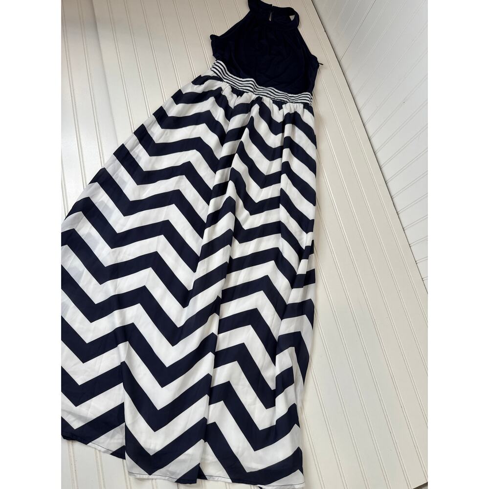 NWT Cupshe Dresses - Chevron Skirt Maxi & Floral Short Sleeve V-Neck Bundle Sz S - Picture 6 of 8